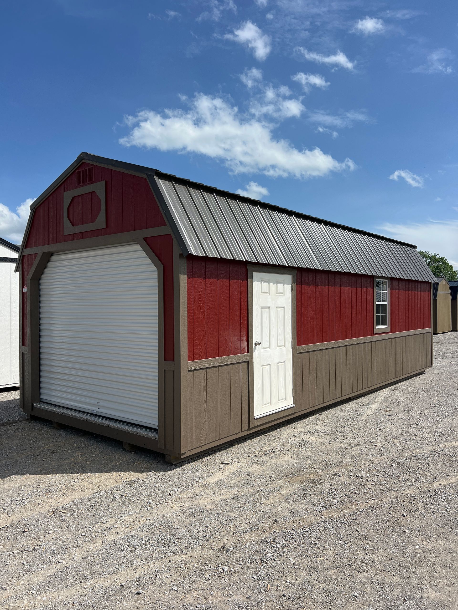 Discover the Derksen 8x12 Playhouse with Buttercup siding and